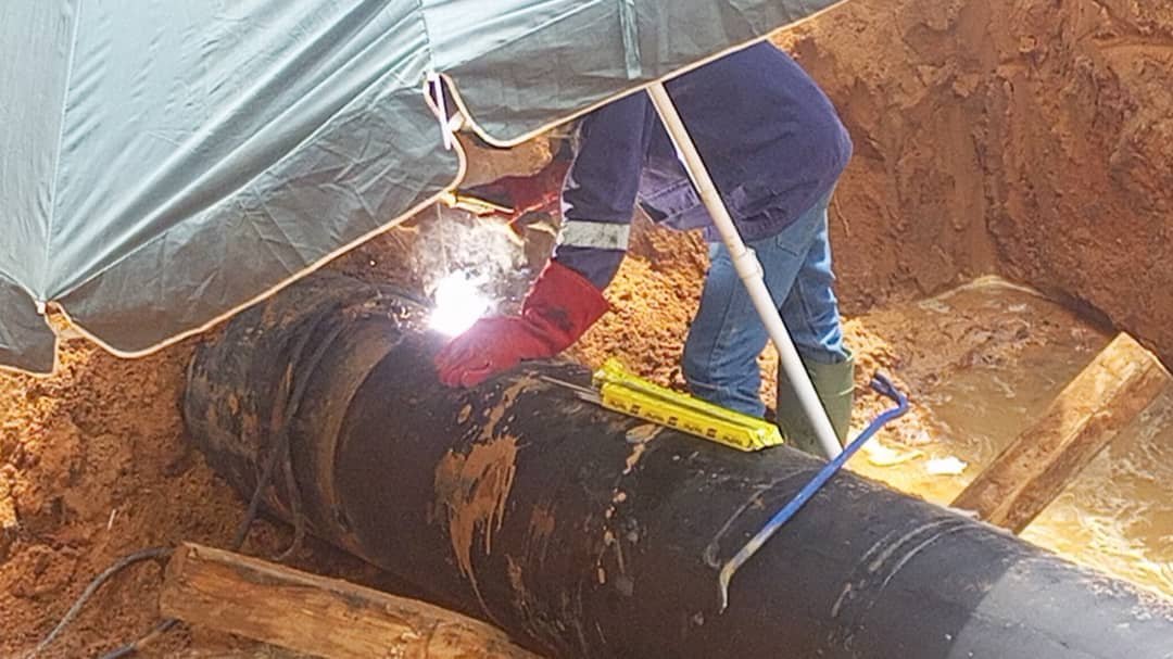 Pipeline welding operation